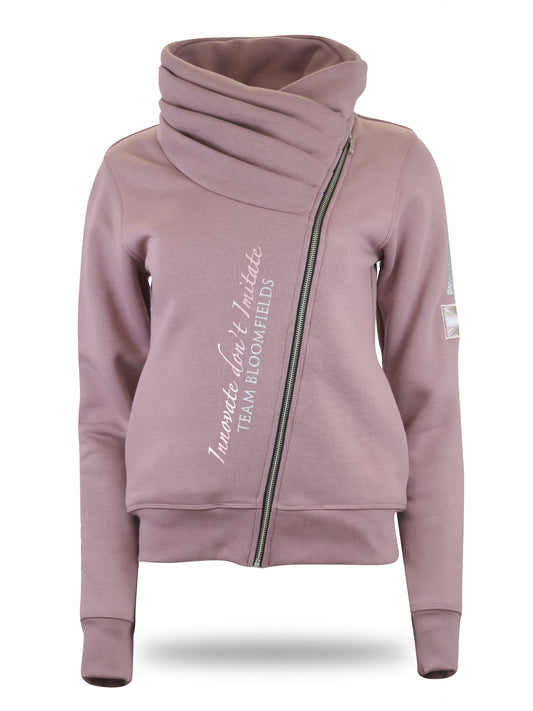 Sabrina Heather Mini Ruffle Collar Top