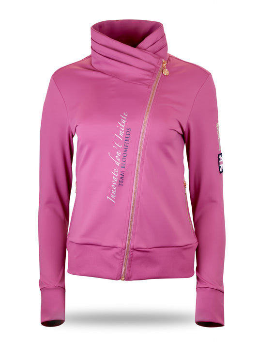 Sabrina Mini Sport in Pink With Ruffle Collar Top