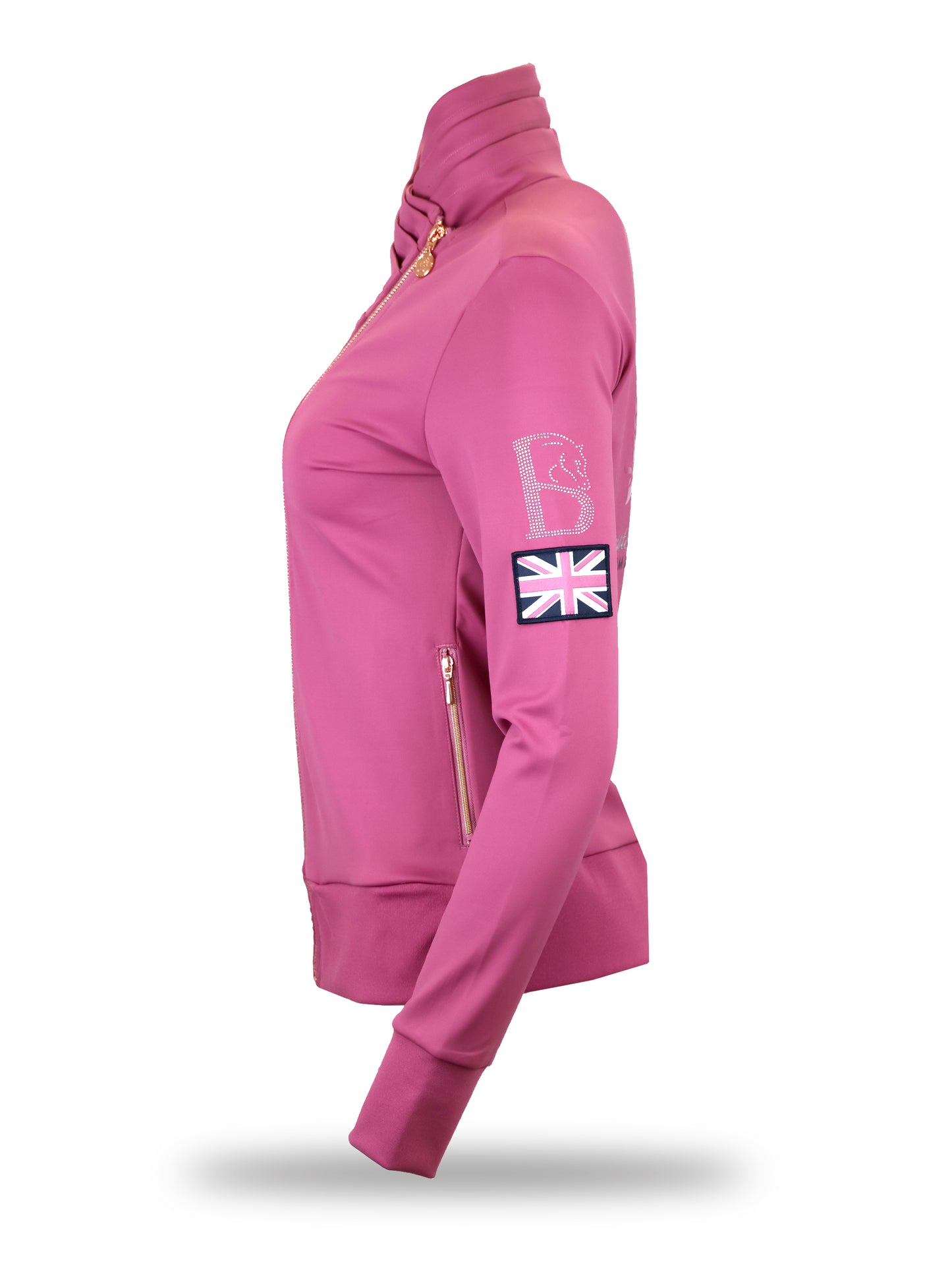 Sabrina Mini Sport in Pink With Ruffle Collar Top