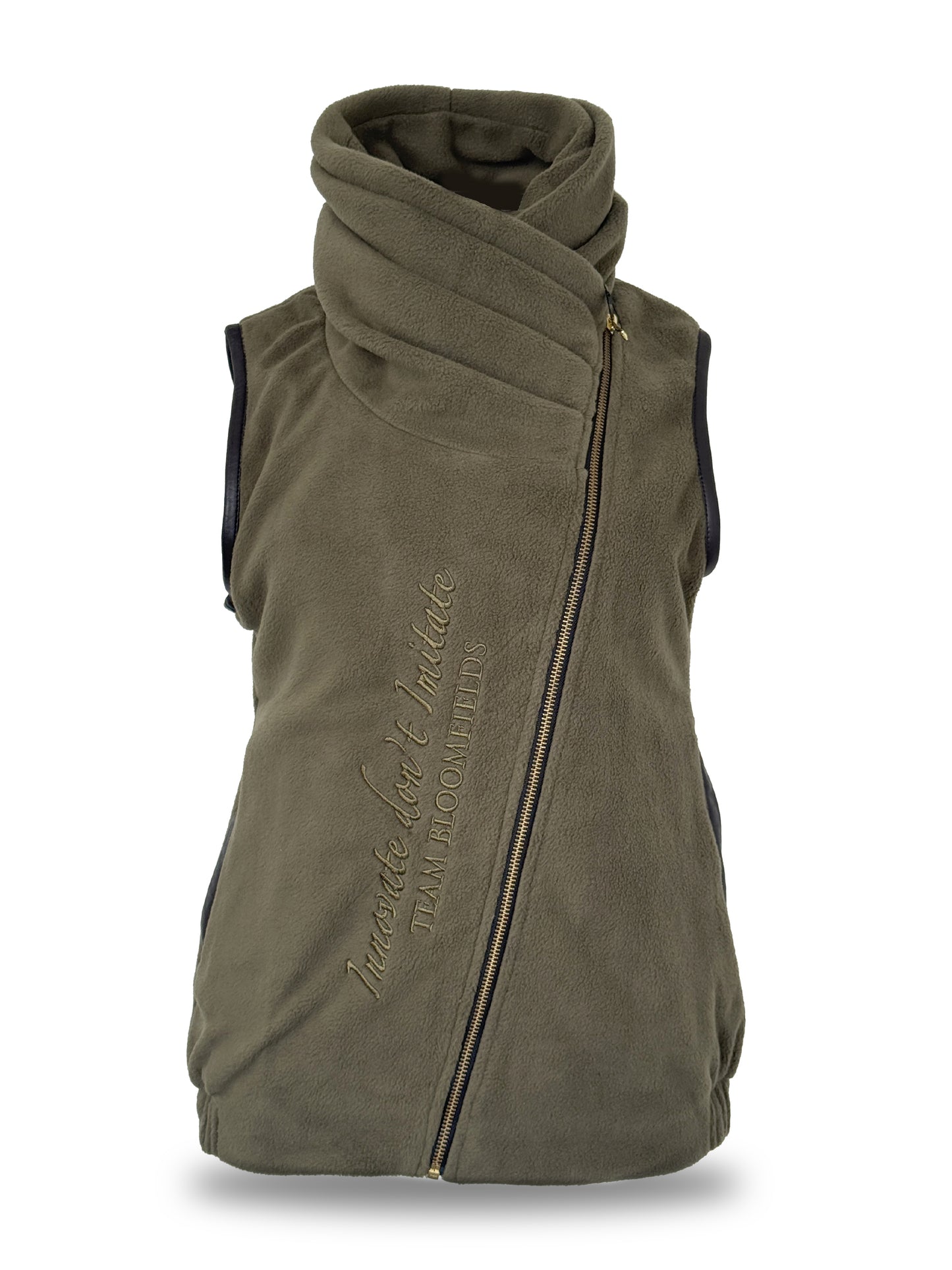 Sienna Country Fleece Sage Gilet