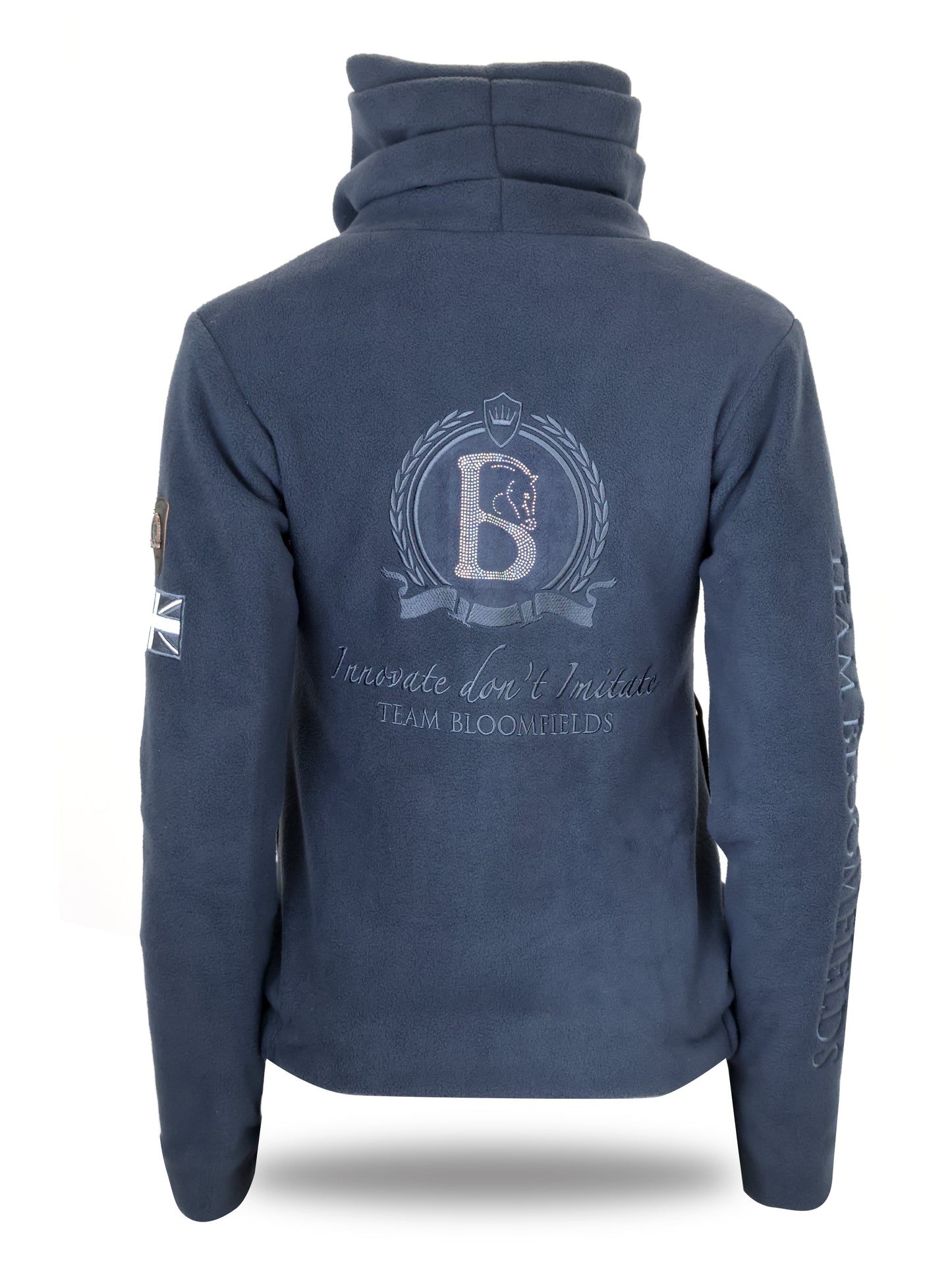 Selena Navy Fleece Jacket