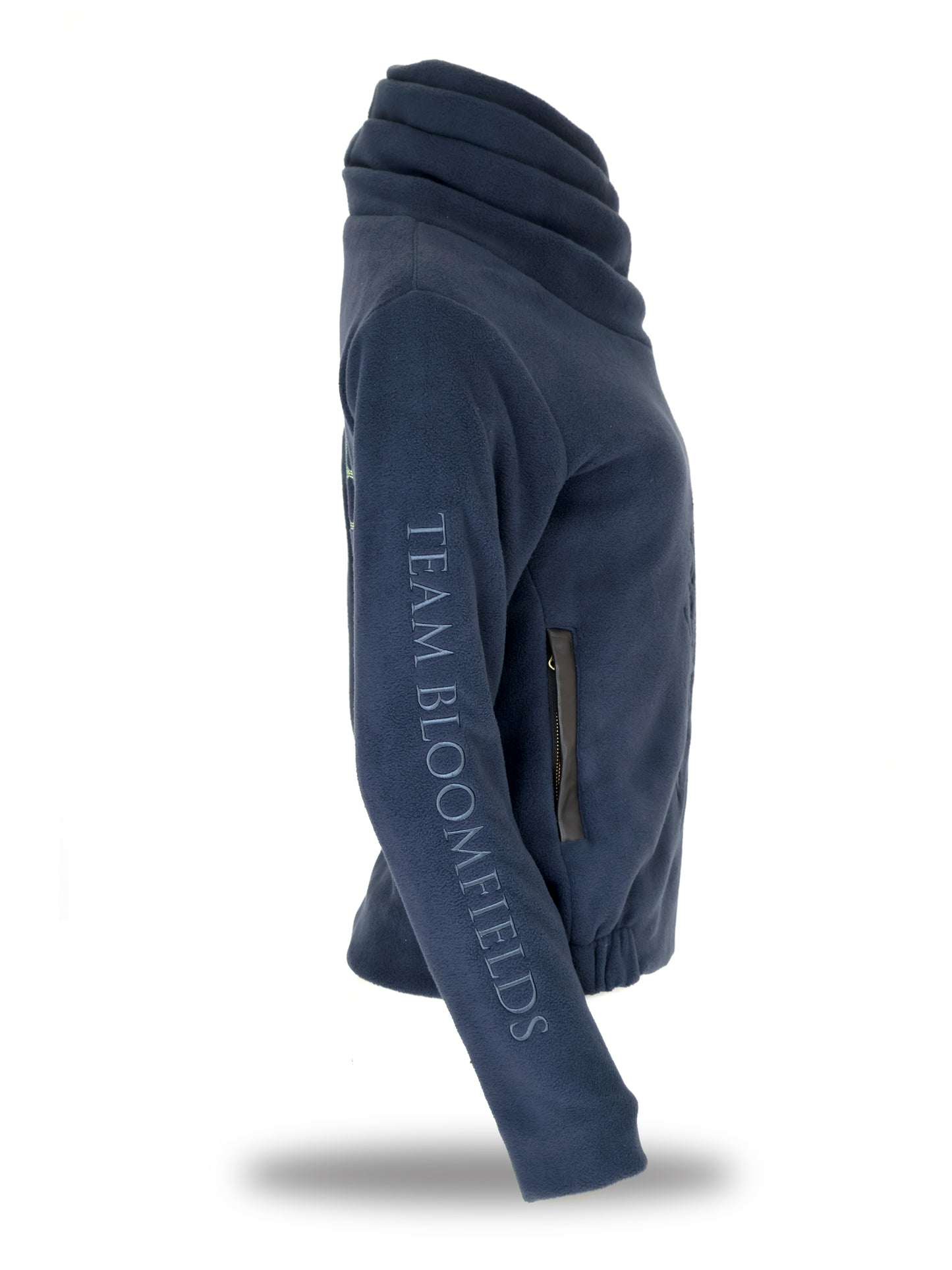 Selena Navy Fleece Jacket