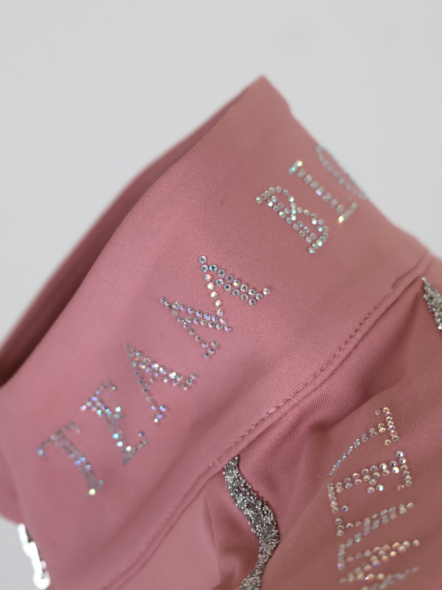 Mini Chloe Pink Crystal Base Layer With Long Sleeves