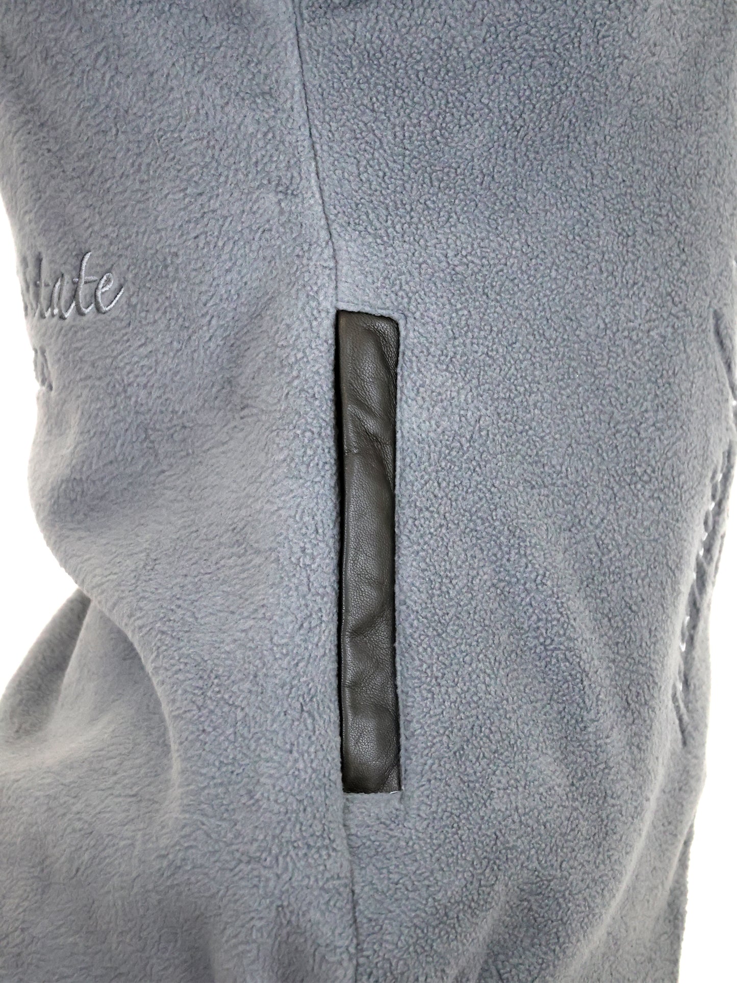 Kids Sienna Grey Country Fleece Gilet
