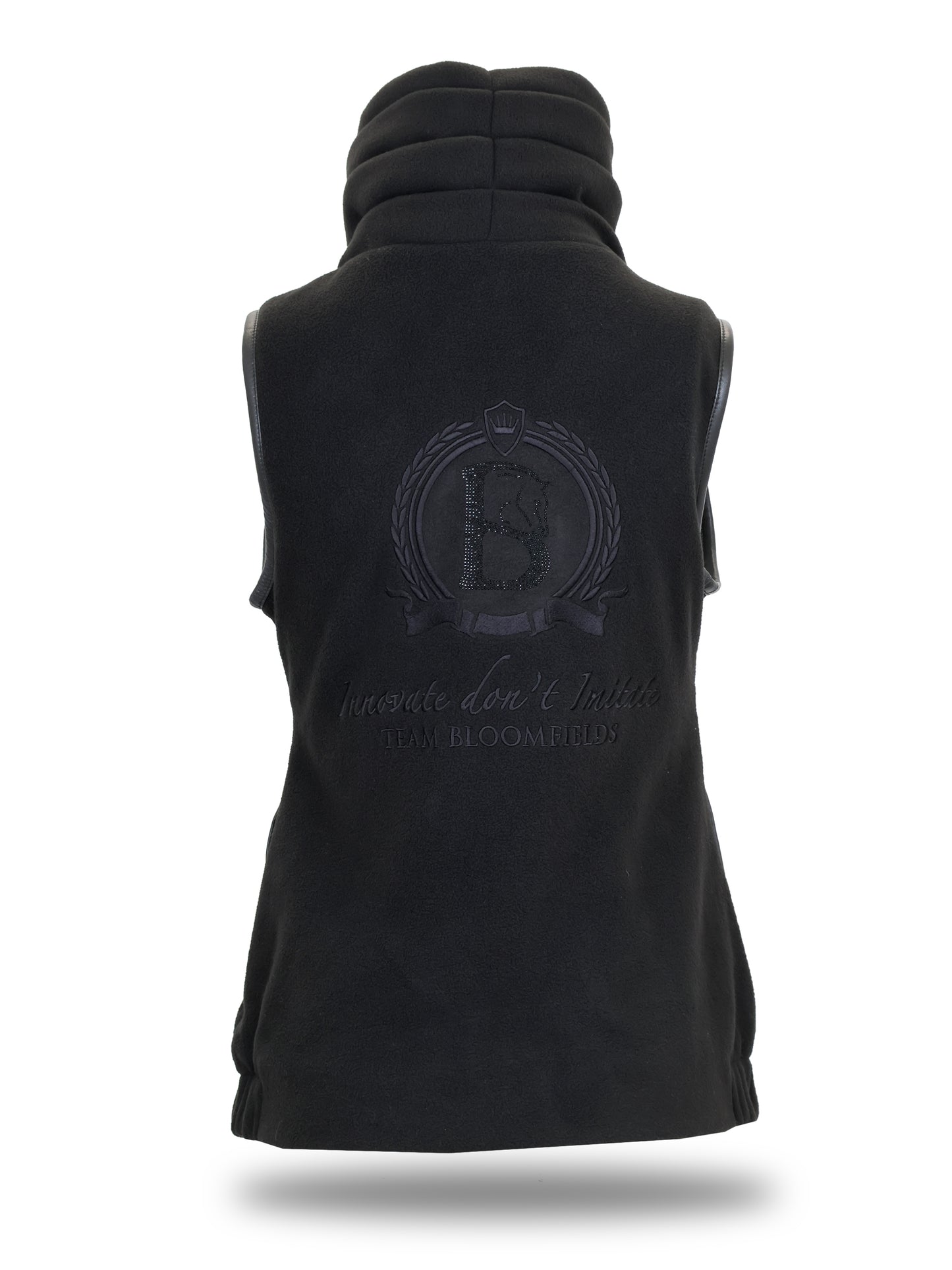 Kids Sienna Black Country Fleece Gilet