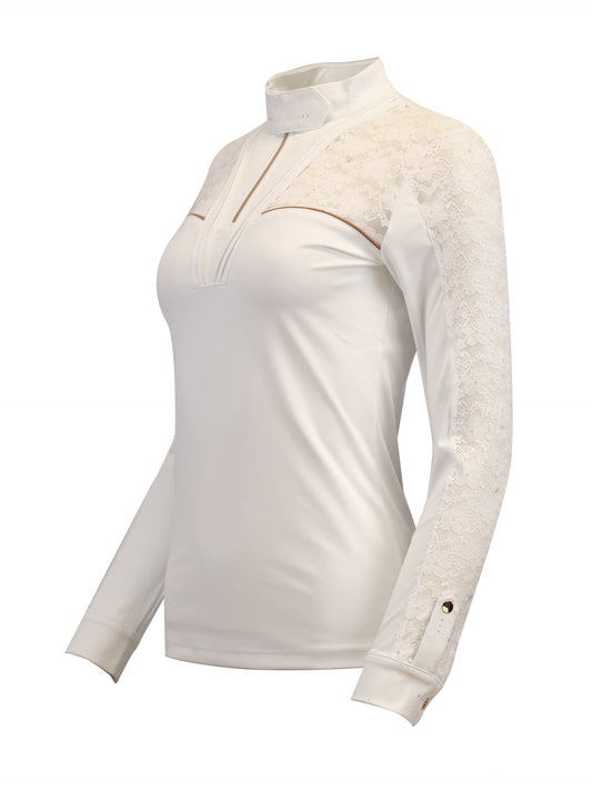 Sophia White Lace Show Shirt