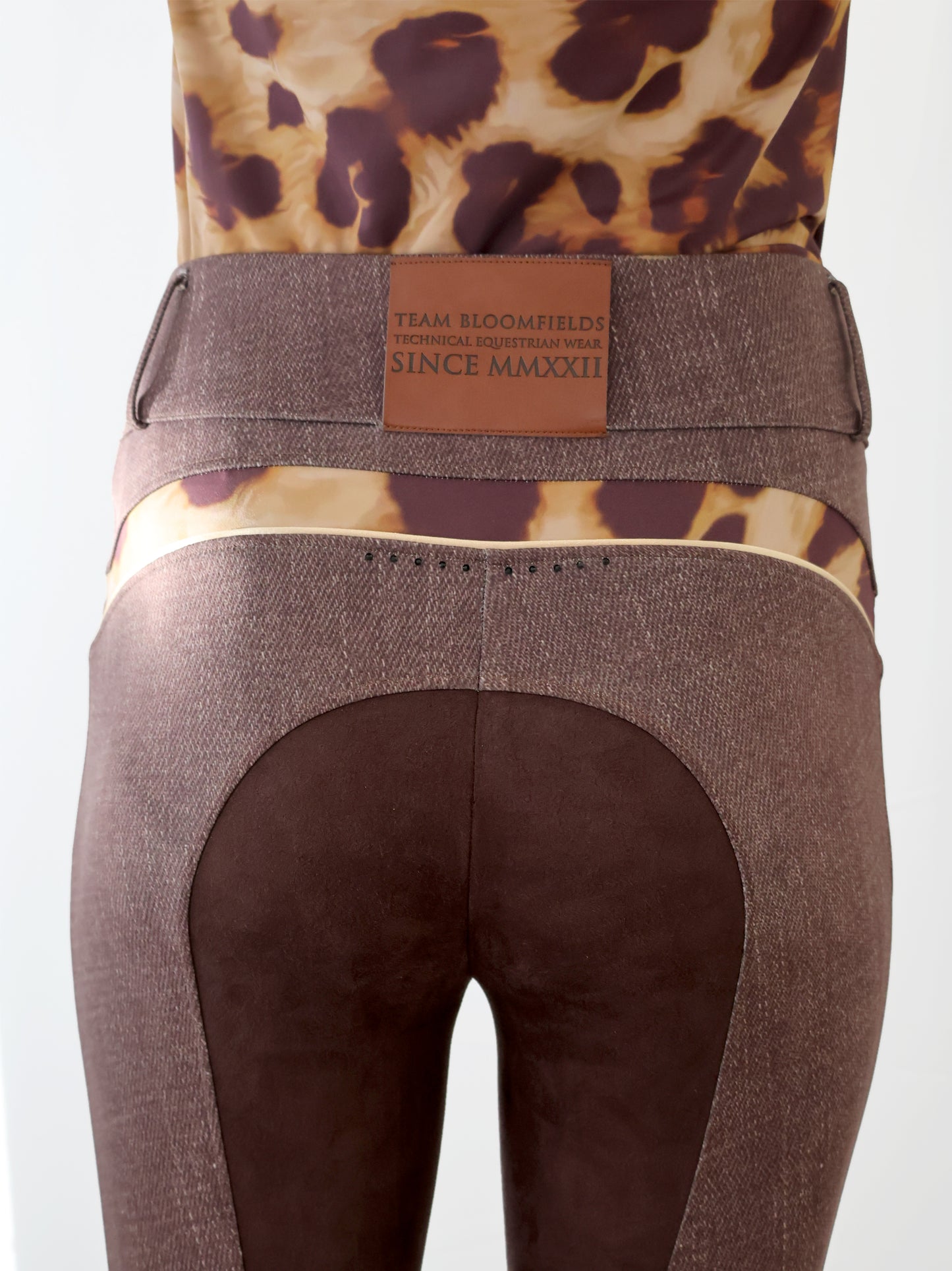 Leopard And Brown Breeches