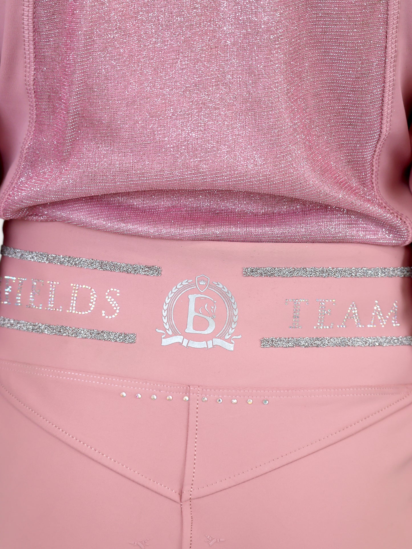 Mini Celeste Pink Crystal leggings