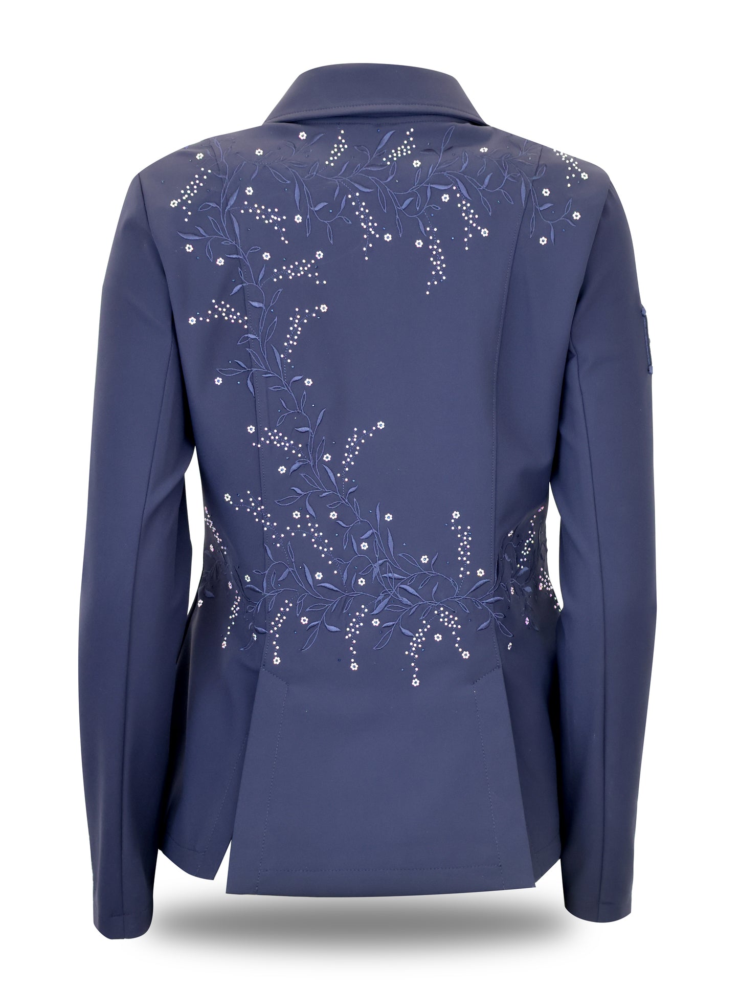 Adults' Vivienne Show Jacket in Navy, back view
