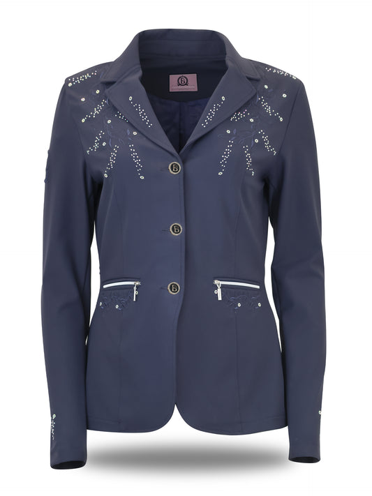 Adults' Vivienne Show Jacket in Navy, front view