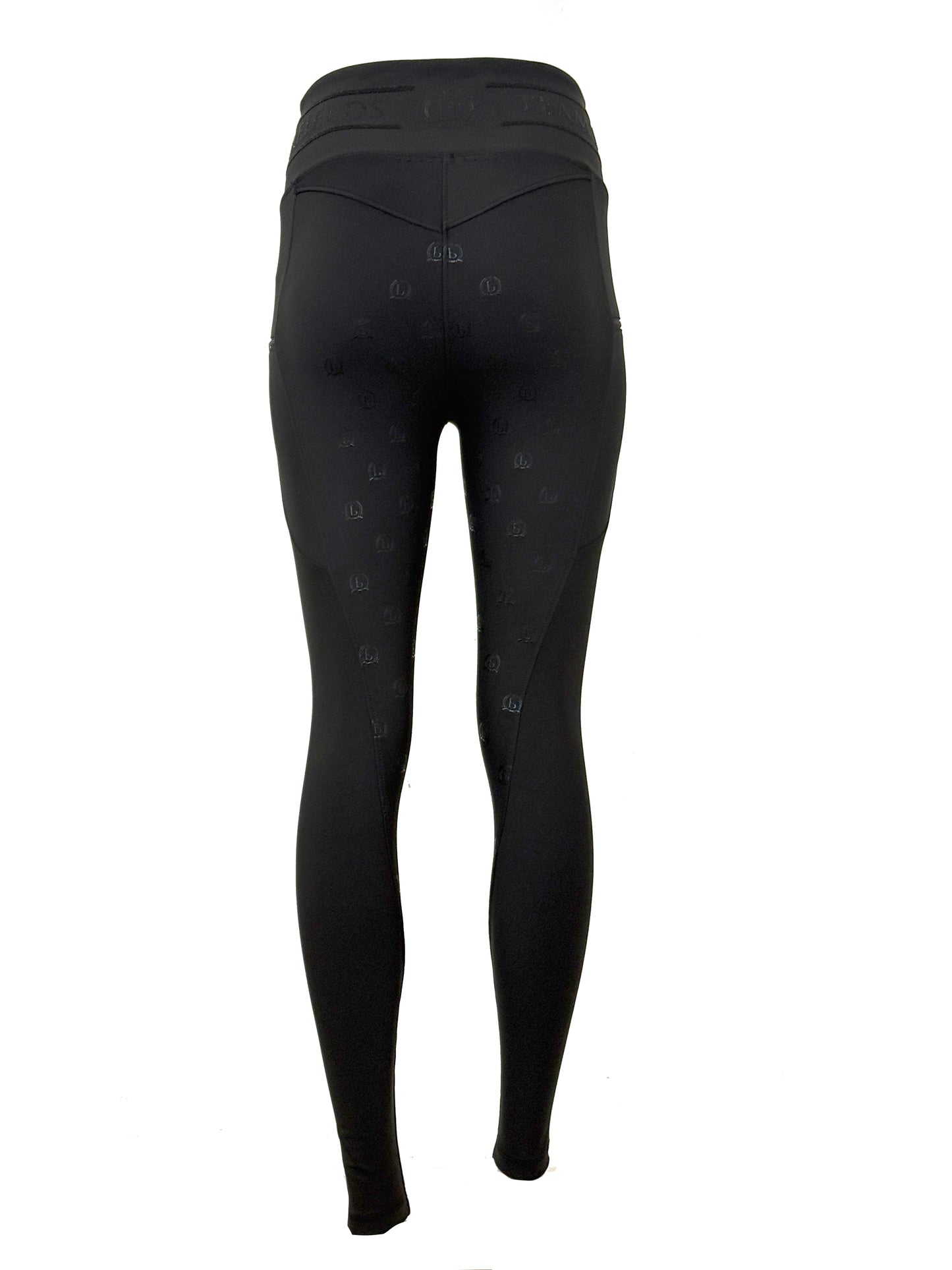 Celeste Black Crystal Leggings
