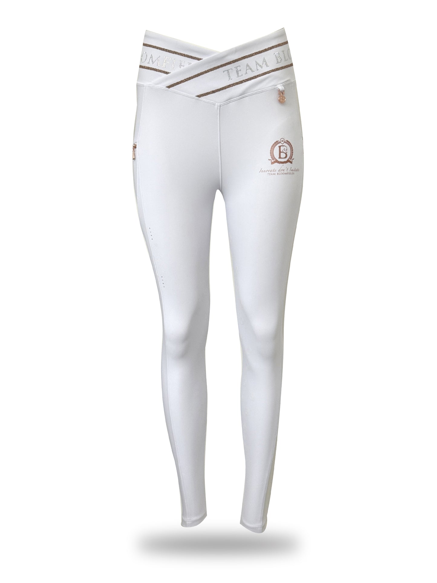 Celeste White  Crystal Leggings